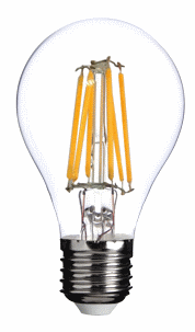 LED žárovka LEDISONKA L60, CRI>90, 6W, E27, teplá bílá 2700K