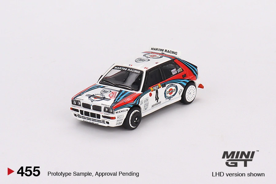 MiniGT #455 Lancia Delta HF Integrale Evoluzione 1992 Rally MonteCarlo Winner #4