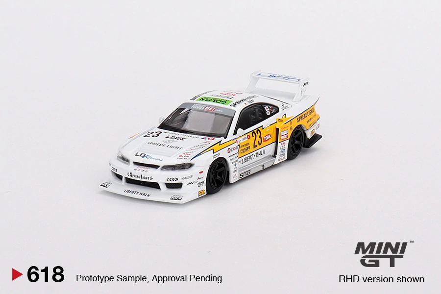 MiniGT #618 Nissan LB-Super Silhouette S15 SILVIA #23 2022 Goodwood Festival of Speed
