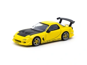 Mazda RX-7 FD3S VERTEX Yellow Metallic 1:64 Tarmac