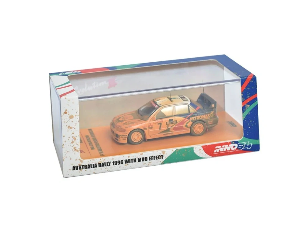 Mitsubishi Lancer Evolution III #7 Australia Rally 1996 1:64 INNO64