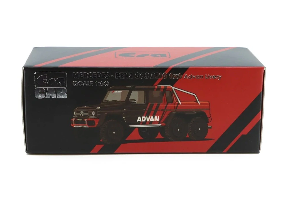 Mercedes-Benz G63 AMG 6x6 Advan Livery 1:64 Era Car