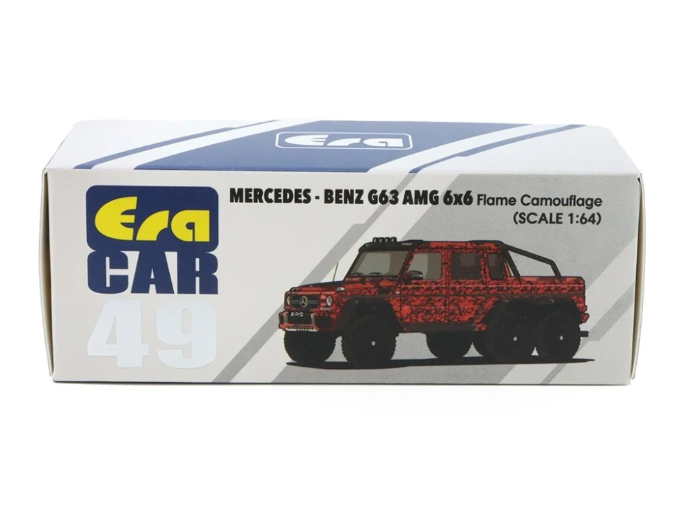 Mercedes-Benz G63 AMG 6x6 Flame Camouflage 1:64 Era Car