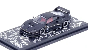 Ferrari F40 LBWK Matte Black Hong Kong Expo 2023 1:64 INNO64